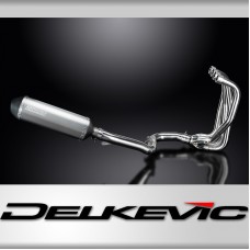 KAWASAKI ZZR1100 1990-2001 4-1 EXHAUST SYSTEM 343mm TITANIUM XOVAL BSAU SILENCER