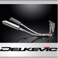 KAWASAKI ZZR1400 06-07 DECAT 4-2 EXHAUST 320mm STAINLESS TRI BSAU SILENCERS