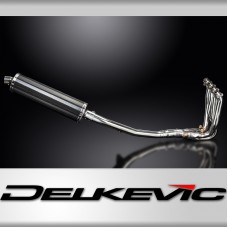 KAWASAKI ZZR1400 06-07 4-1 EXHAUST SYSTEM 450mm CARBON OVAL BSAU