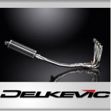 KAWASAKI ZZR1400 06-07 4-1 EXHAUST SYSTEM 350mm CARBON OVAL BSAU