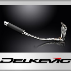 KAWASAKI ZZR1400 06-07 4-1 EXHAUST SYSTEM 350mm CARBON ROUND SILENCER BSAU 