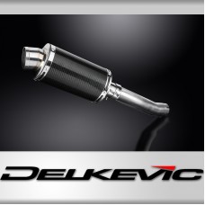 Yamaha XT700 Tenere 2019-2023 225mm Oval Carbon Exhaust Silencer Can Kit