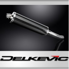 Yamaha XT700 Tenere 2019-2023 450mm Oval Carbon Exhaust Silencer Can Kit