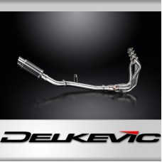 KAWASAKI Z900 20-23 FULL 4-1 EXHAUST SYSTEM 200mm CARBON ROUND SILENCER