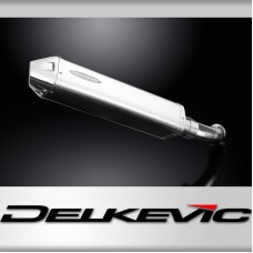 VITPILEN 401 / SVARTPILEN 401 2018 / TRI-OVAL 420mm (17 inch) RH SILENCER 304 STAINLESS STEEL