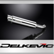 Kawasaki 1000SX Ninja 2020-2024 350mm ROUND STAINLESS BSAU SILENCER EXHAUST KIT