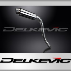 HONDA CBR1000RR FIREBLADE 04-05 225mm OVAL STAINLESS RACE SILENCER EXHAUST KIT