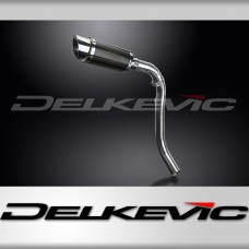 HONDA CBR1000RR FIREBLADE 06-07 200mm ROUND CARBON  SILENCER EXHAUST KIT