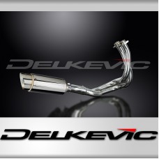 Kawasaki Z650 2017-2023 Complete Exhaust 2-1 200mm Round Stainless Silencer Can