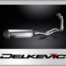 KAWASAKI NINJA 650 2017-21 FULL EXHAUST SYSTEM 343mm TITANIUM XOVAL SILENCER
