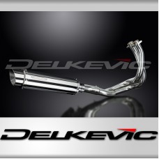 Kawasaki Z650 2017-2023 Complete Exhaust 2-1 350mm Round Stainless Silencer Can