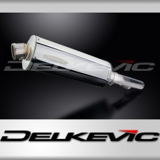 HONDA CBR600F 1999-2000 350mm 350mm OVAL STAINLESS BSAU SILENCER EXHAUST KIT