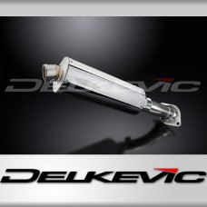 HONDA VFR750 1990-1993 350mm OVAL STAINLESS BSAU SILENCER EXHAUST KIT