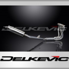 CBR1100XX BLACKBIRD 1996-2009 / OVAL 350mm (14 inch) SILENCER 4 into 1 COMPLETE SYSTEM 304 STAINLESS