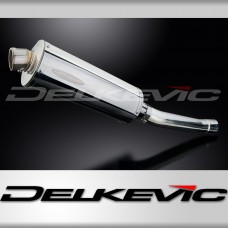 Yamaha YZF-R6 R6 2003-2005 5SL 350mm Oval Stainless Exhaust Silencer Can Kit