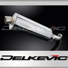 HONDA VFR750 1994-1997 350mm OVAL STAINLESS BSAU SILENCER EXHAUST KIT