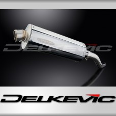 KAWASAKI Z750 2007-2012 350mm OVAL STAINLESS BSAU SILENCER EXHAUST KIT