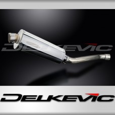 YAMAHA YZF-R1 02-03 FULL POWER 350mm OVAL STAINLESS BSAU SILENCER EXHAUST KIT