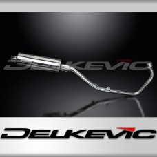 HONDA CBR250R 2011-2013 FULL EXHAUST SYSTEM 350mm STAINLESS OVAL BSAU SILENCER