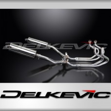 HONDA ST1300 PAN EUROPEAN ABS FULL EXHAUST SYSTEM 350mm STAINLESS OVAL BSAU