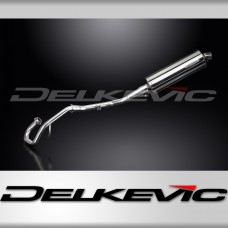 YAMAHA WR125X 2009-2018 FULL EXHAUST SYSTEM 350mm STAINLESS OVAL SILENCER