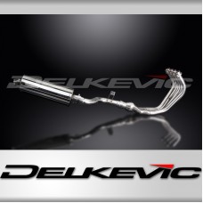 YAMAHA XJ6 DIVERSION 09-18 FULL EXHAUST SYSTEM 350mm STAINLESS OVAL SILENCER