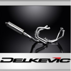 HONDA VFR800F 14-19 VFR800X 15-19 FULL EXHAUST 350mm STAINLESS OVAL BSAU