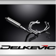 HONDA VFR800X CROSSRUNNER 11-14 FULL EXHAUST 350mm STAINLESS OVAL SILENCER