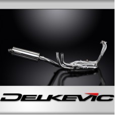 HONDA VFR1200X 12-19 DECAT FULL 4-1 EXHAUST 350mm STAINLESS OVAL BSAU SILENCER