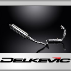 Kawasaki Versys-X 300 2017-2023 Full Exhaust 2-1 350mm Oval Stainless Silencer