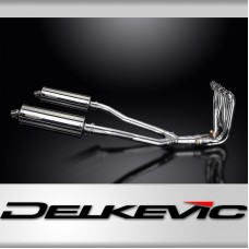 KAWASAKI GTR1400 07-20 COMPLETE 4>2 EXHAUST SYSTEM 350mm OVAL STAINLESS SILEN