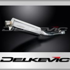 Honda CBR600F 2001-2006 350mm OVAL STAINLESS BSAU SILENCER EXHAUST KIT