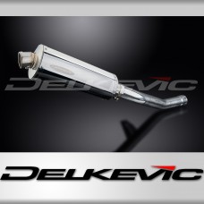 KAWASAKI GTR1400 2007-2020 350mm OVAL STAINLESS BSAU SILENCER EXHAUST KIT