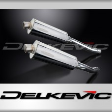 YAMAHA TDM900 2002-2013 350mm OVAL STAINLESS BSAU SILENCER EXHAUST KIT