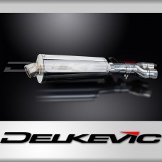 HONDA NT400 BROS NT650HAWK 88-92 350mm OVAL STAINLESS BSAU SILENCER EXHAUST KIT