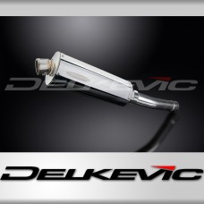 SUZUKI GSXR600 2001-2005 K1-K5 350mm OVAL STAINLESS BSAU SILENCER EXHAUST KIT