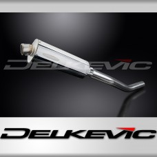 KAWASAKI ZX9R NINJA 2000-2001 350mm OVAL STAINLESS BSAU SILENCER EXHAUST KIT