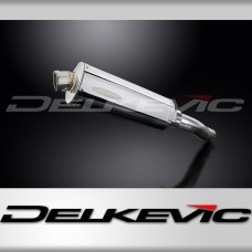 HONDA CBR600F 11-13 ABS HI LEVEL 350mm OVAL STAINLESS BSAU SILENCER EXHAUST KIT