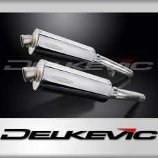 YAMAHA FJ1200 (3CV) 1988-1990 350mm OVAL STAINLESS BSAU SILENCER EXHAUST KIT