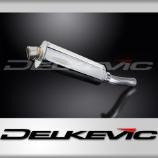 HONDA CB500F 2013-2015 350mm OVAL STAINLESS BSAU SILENCER EXHAUST KIT