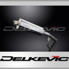 KAWASAKI KLZ1000 VERSYS 2015-18 350mm OVAL STAINLESS BSAU SILENCER EXHAUST KIT