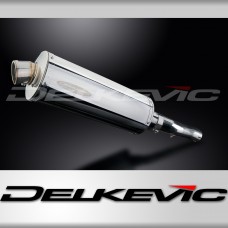 HONDA CBR600F ABS 11-13 LOWLEVEL 350mm OVAL STAINLESS BSAU SILENCER EXHAUST KIT