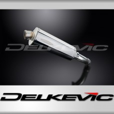 YAMAHA FAZER 8 2010-2015 350mm OVAL STAINLESS BSAU SILENCER EXHAUST KIT