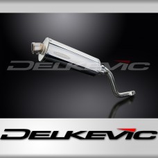 HONDA XR125L 2003-2010 350mm OVAL STAINLESS BSAU SILENCER EXHAUST KIT