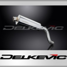 TRIUMPH SPEED TRIPLE 955i 02-04 HI LEVEL 350mm OVAL STAINLESS BSAU EXHAUST KIT