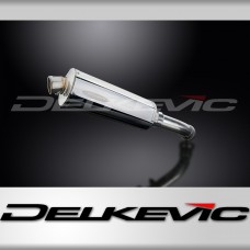BMW K1200S 2005-2009 350mm OVAL STAINLESS BSAU SILENCER EXHAUST KIT