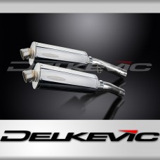 YAMAHA FJ1100 FJ1200 1984-1987 350mm OVAL STAINLESS BSAU SILENCER EXHAUST KIT