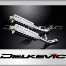 Yamaha V-Max 1700 2009-2016 350mm Oval Stainless Exhaust Silencer Can Kit