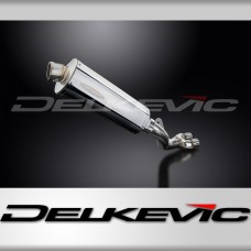 HONDA CB1000R-RA 2008-2017 DECAT 350mm OVAL STAINLESS BSAU SILENCER EXHAUST KIT