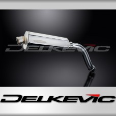 SUZUKI SV650 S 03-15 Hi-LEVEL 350mm OVAL STAINLESS BSAU SILENCER EXHAUST KIT